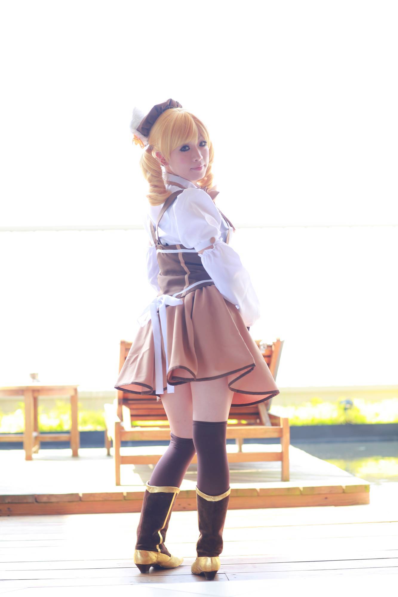 [Cosplay]  Mahou Shoujo Madoka Magika - New Mami Tomoe Hot Cosplay 1